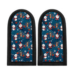 Happy Santa Claus Pattern Print Skillet Handle Cover