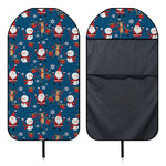 Happy Santa Claus Pattern Print Waterproof Car Seat Cover