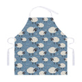 Happy Sheep Pattern Print Adjustable Apron