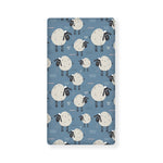 Happy Sheep Pattern Print Baby Crib Sheet