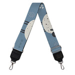 Happy Sheep Pattern Print Bag Strap