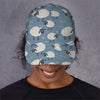 Happy Sheep Pattern Print Baseball Cap