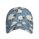 Happy Sheep Pattern Print Baseball Cap