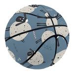 Happy Sheep Pattern Print Basketball