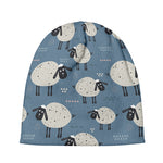 Happy Sheep Pattern Print Beanie