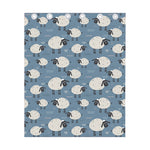 Happy Sheep Pattern Print Curtain