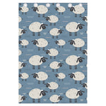 Happy Sheep Pattern Print Curtain