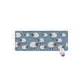 Happy Sheep Pattern Print Extended Mouse Pad