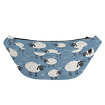 Happy Sheep Pattern Print Fanny Pack