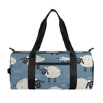 Happy Sheep Pattern Print Gym Bag