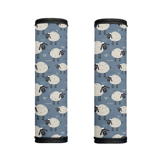 Happy Sheep Pattern Print Handle Covers