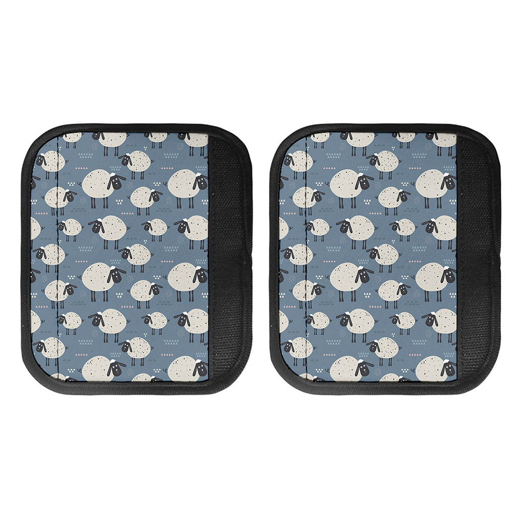 Happy Sheep Pattern Print Handle Covers