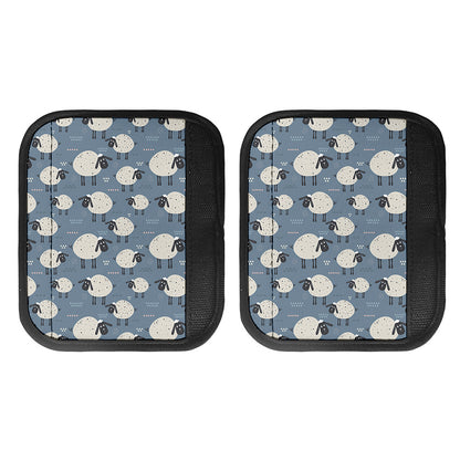 Happy Sheep Pattern Print Handle Covers