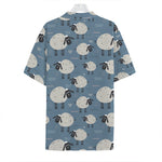 Happy Sheep Pattern Print Hawaiian Shirt