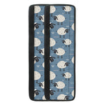 Happy Sheep Pattern Print Refrigerator Handle Covers