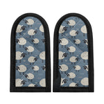 Happy Sheep Pattern Print Skillet Handle Cover