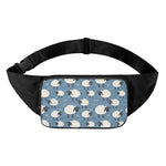 Happy Sheep Pattern Print Waist Bag