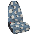 Happy Sheep Pattern Print Waterproof Car Seat Cover