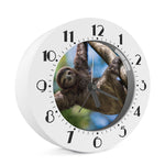 Happy Sloth Print Alarm Clock