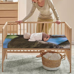 Happy Sloth Print Baby Crib Sheet