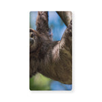 Happy Sloth Print Baby Crib Sheet