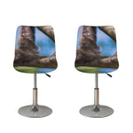 Happy Sloth Print Bar Stool Covers