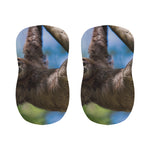 Happy Sloth Print Bar Stool Covers