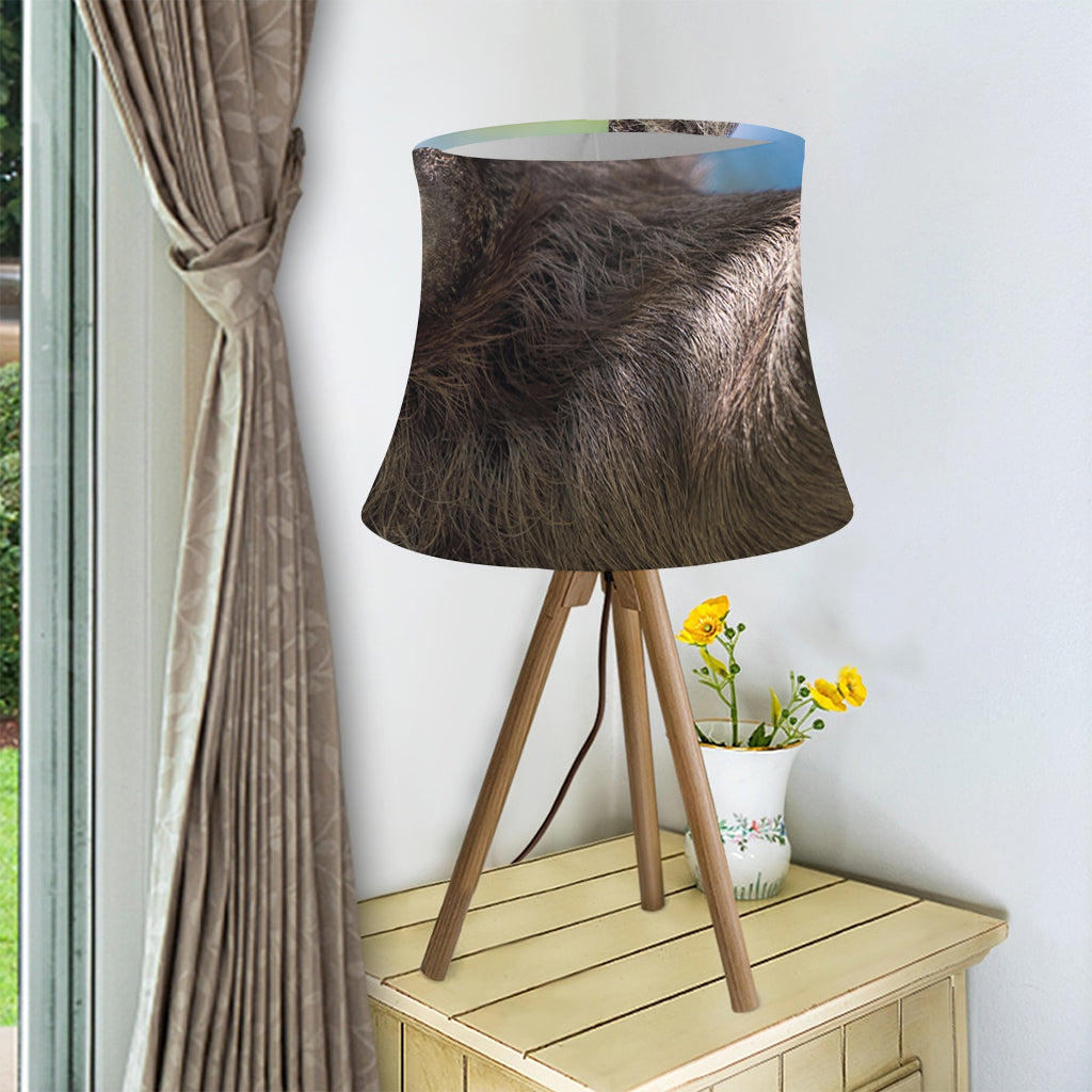 Happy Sloth Print Bell Lamp Shade