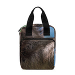 Happy Sloth Print Bible Tote Bag