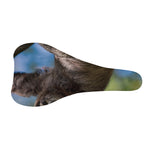 Happy Sloth Print Bicycle Seat Cover