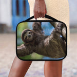 Happy Sloth Print Classic Bible Case