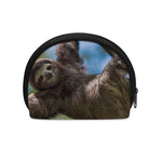 Happy Sloth Print Coin Purse