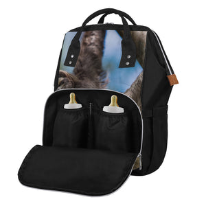 Happy Sloth Print Diaper Bag