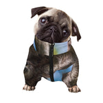 Happy Sloth Print Dog Zip Up Jacket