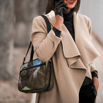 Happy Sloth Print Double Strap Bible Bag