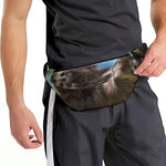 Happy Sloth Print Fanny Pack