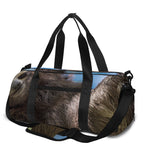 Happy Sloth Print Gym Bag