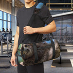 Happy Sloth Print Gym Bag