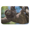 Happy Sloth Print Indoor Door Mat