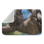 Happy Sloth Print Indoor Door Mat