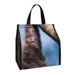Happy Sloth Print Insulated Lunch Tote
