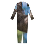 Happy Sloth Print Jumpsuit