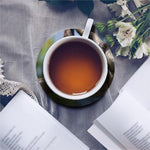 Happy Sloth Print Leather Coaster Set