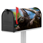 Happy Sloth Print Mailbox Cover