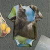 Happy Sloth Print Men's Bodysuit