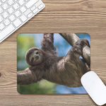 Happy Sloth Print Mouse Pad