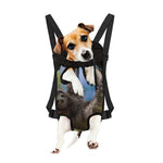Happy Sloth Print Pet Carrier Backpack
