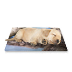 Happy Sloth Print Pet Cooling Mat Cover