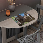 Happy Sloth Print Placemat