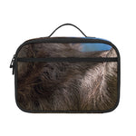 Happy Sloth Print Portable Lunch Bag